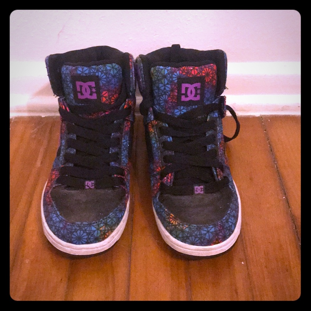 DC colorful sneakers